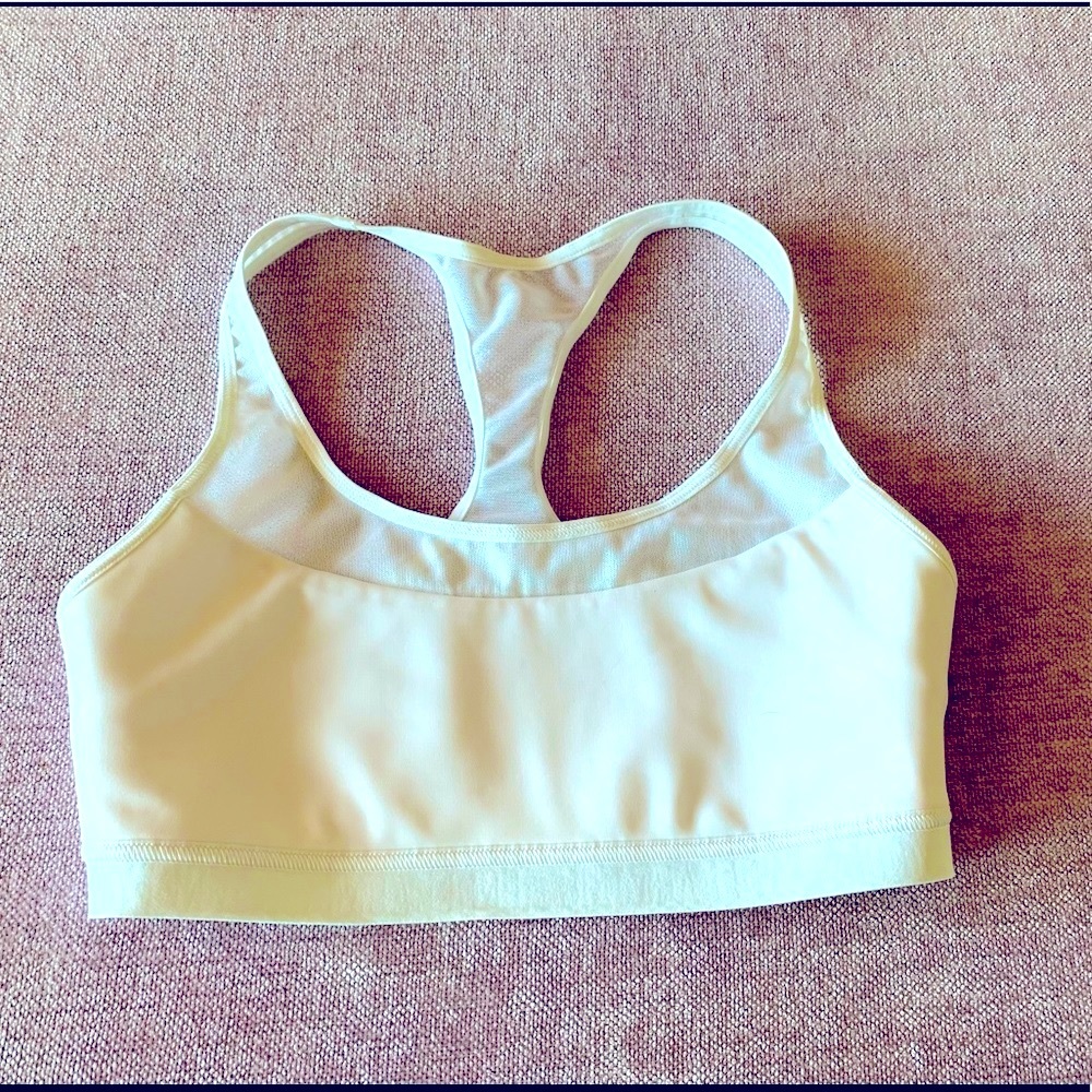 Under Armour Sports Bra Size S White